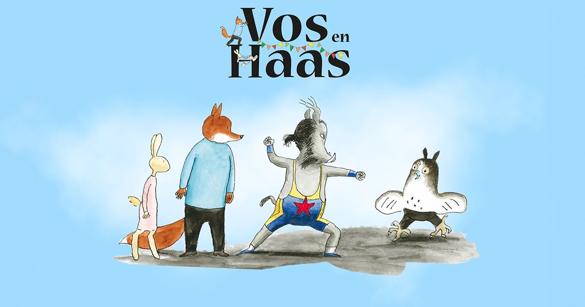 VOS EN HAAS…MET VRIENDEN (3+)