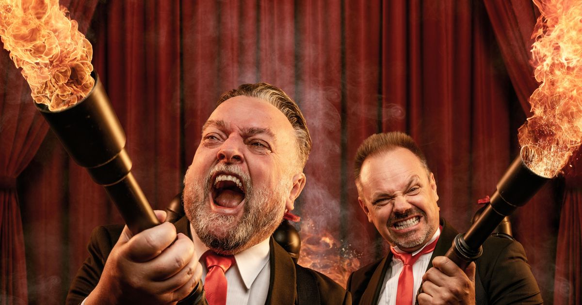Arie en Silvester - Breken de tent af